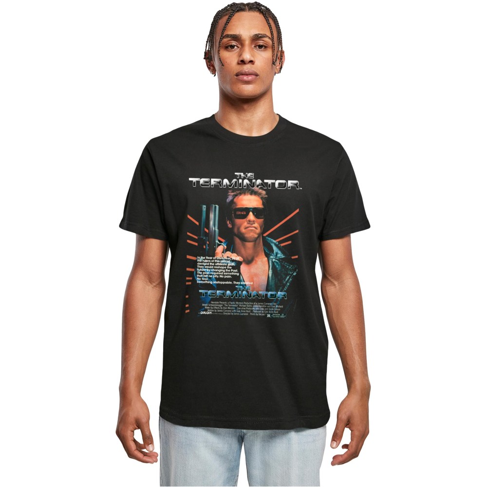 Merchcode The Terminator - No Fear Tshirt Homme - Noir